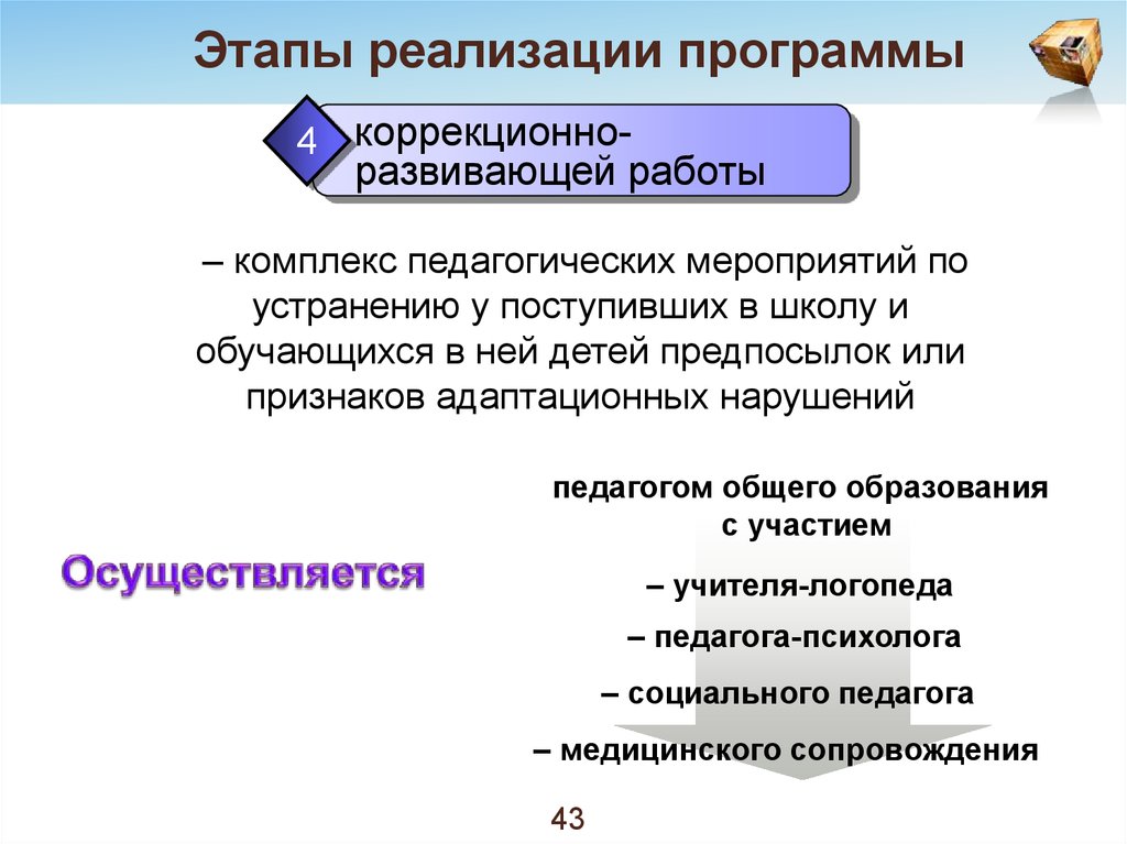 Реализация в современном обществе