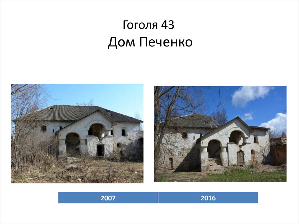 Гоголя 43 Дом Печенко