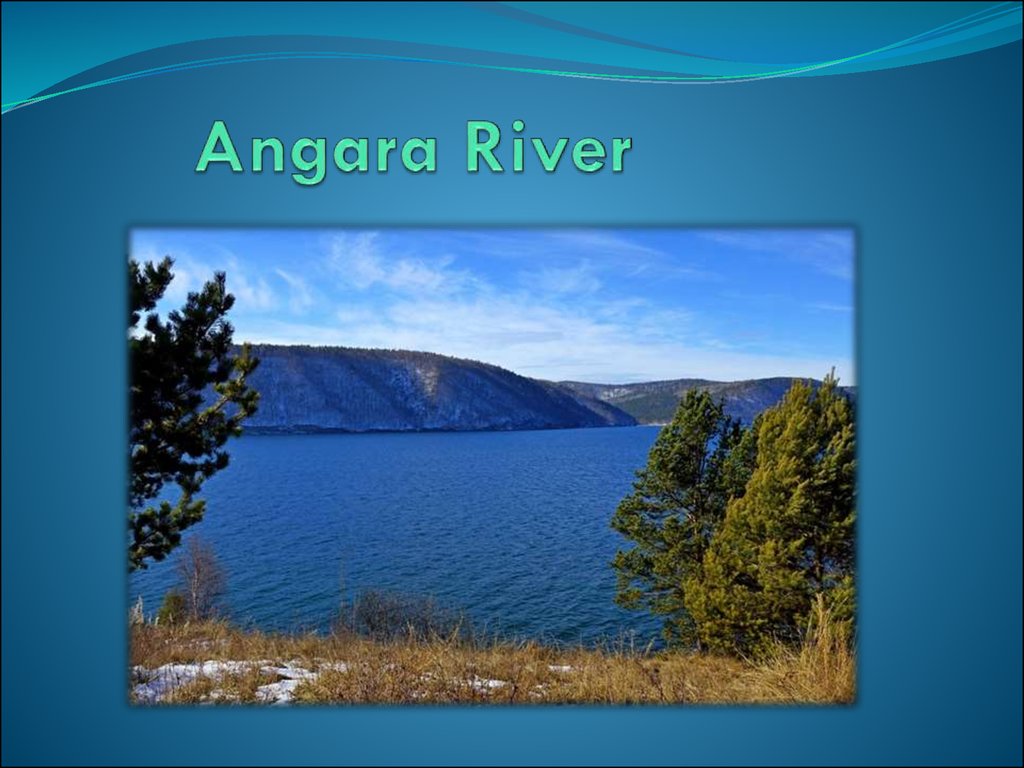 Angara River
