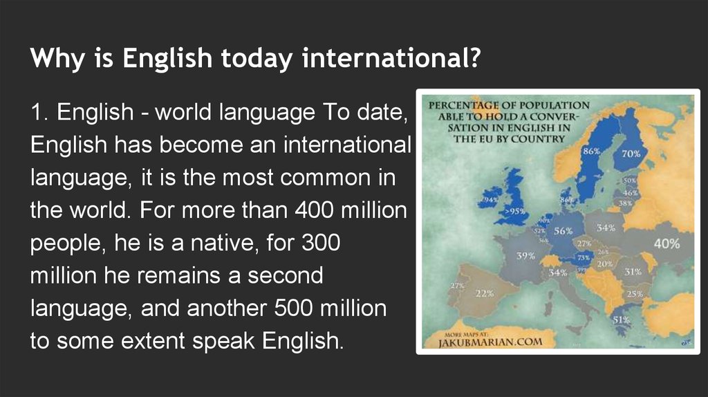 Why English is an International language. Today English is the language of the World. Стенгазеты на конкурс. Тема " English- speaking Countries and their Capitals".