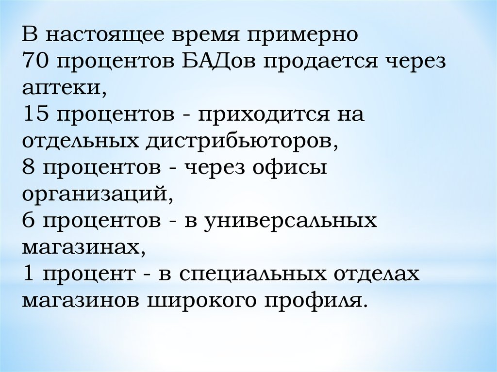 Процент бада. Требования к упаковке БАД. Требования к информации на упаковке БАД. Принципы использования БАДОВ. Общие принципы использования БАД.