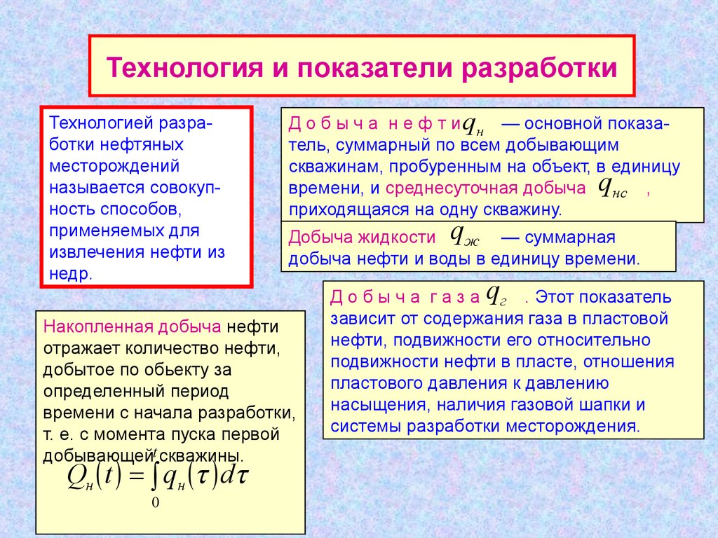 Параметры определяющие газ. Технологические показатели разработки залежей нефти. Основные показатели разработки месторождений. Основные технологические показатели разработки месторождения. Основные показатели разработки нефтяного месторождения.