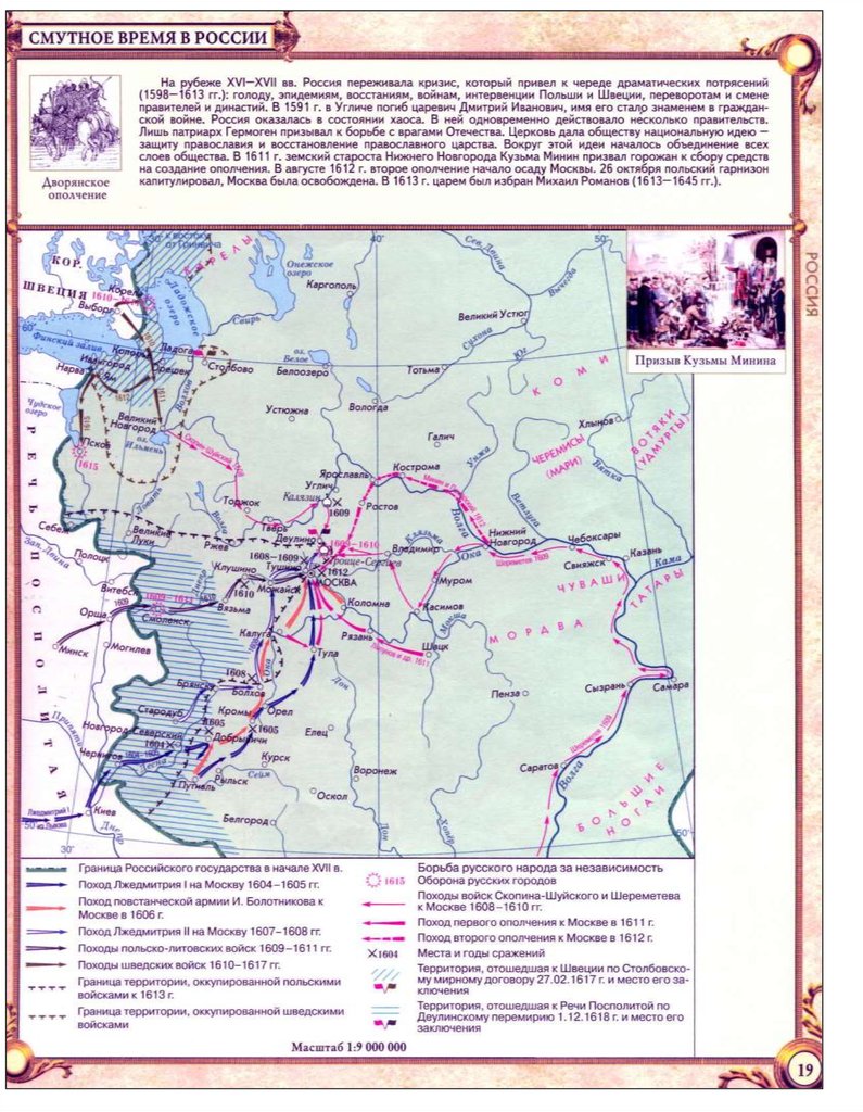 Польская интервенция в годы смуты участники