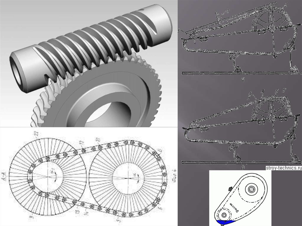 Детали передач. Цепная передача детали машин. Проектирование цепных передач. Звездочки цепных передач детали машин. Детали автомобилей с цепной передачей.