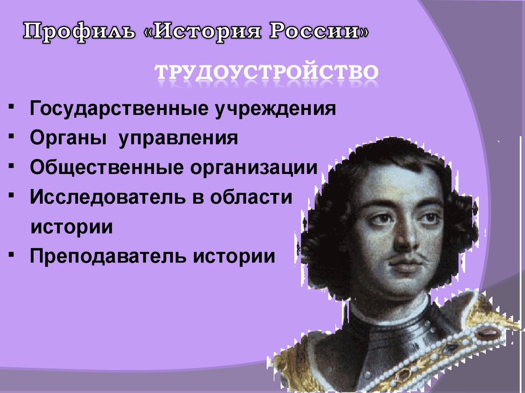 История профиля