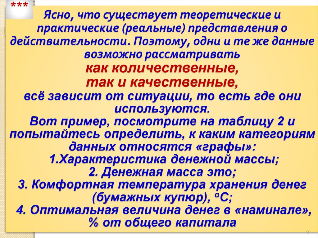 Представление действительности в образах