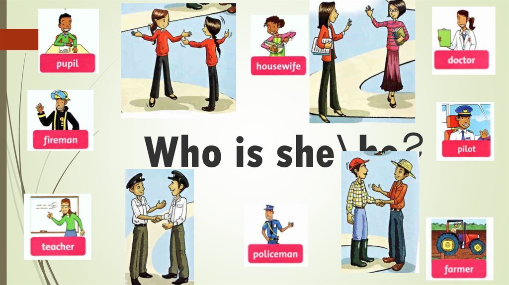 Who Is She He Online Presentation