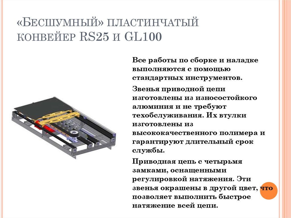 Презентация пластинчатый конвейер