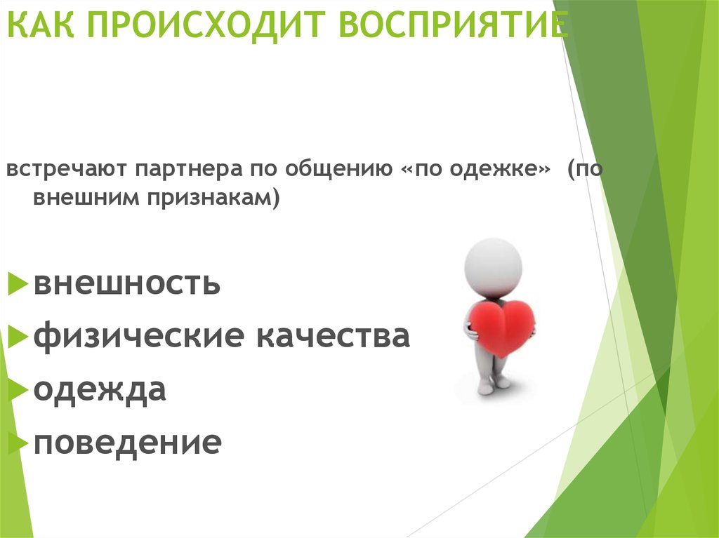 Восприятие партнера по общению. Как возникает восприятие. Как происходит восприятие. Из чего состоит восприятие.