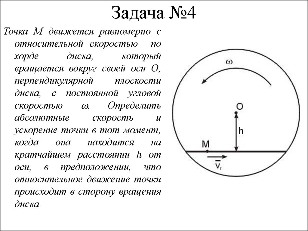 Точка постоянный. Диск вращается с постоянной угловой скоростью. Движение материальной точки на вращающемся диске. Скорость точки на вращающемся диске. Диск вращается равномерно.