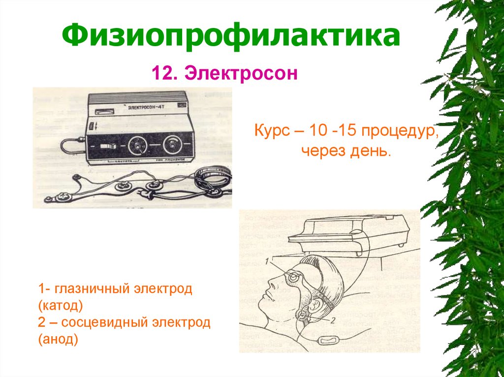 Электросон своими руками схема