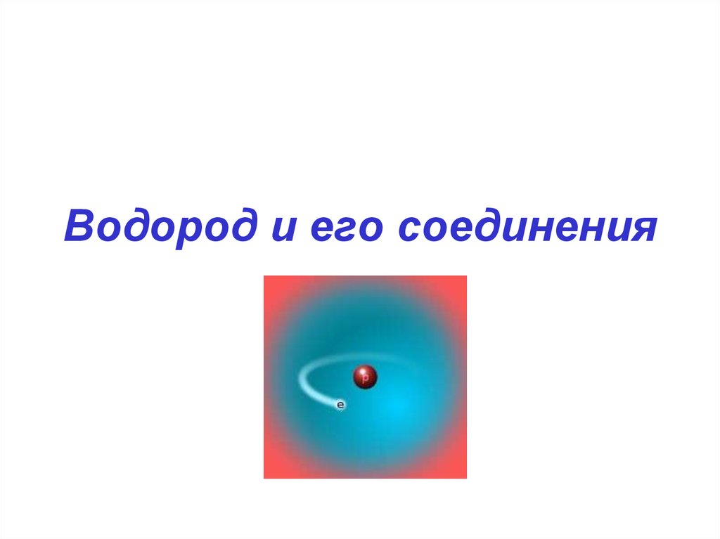 Второе соединение водорода. Водород и его соединения. No2 и водород.