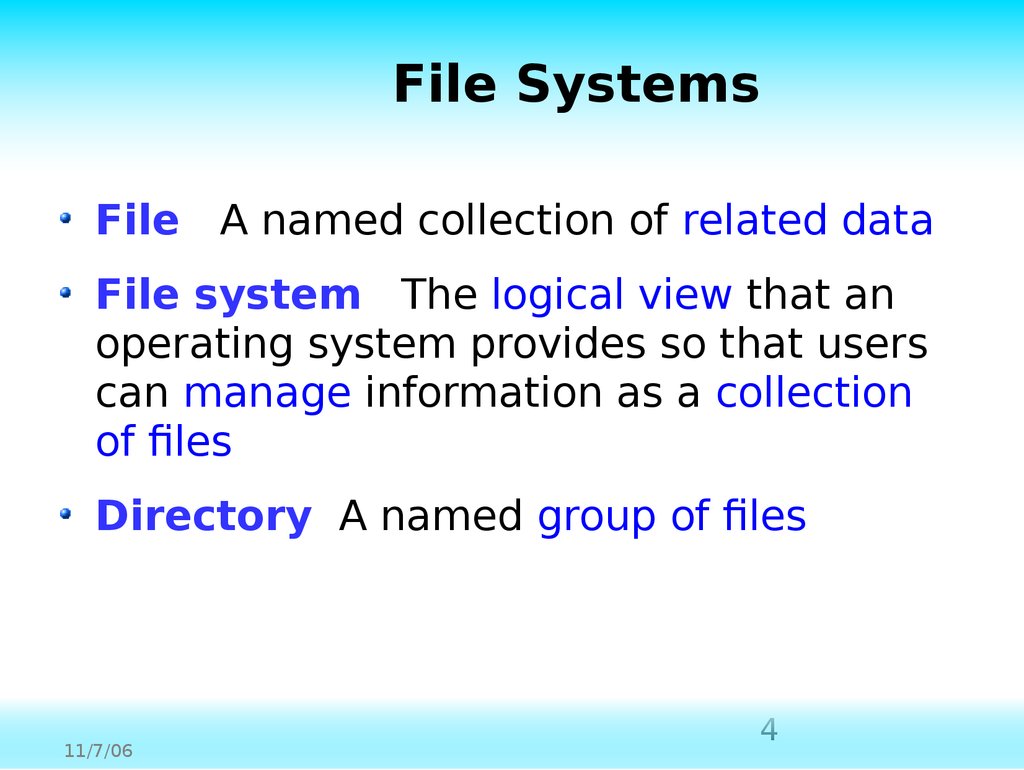 Related data. File System. File Systems pdf. Name collection.