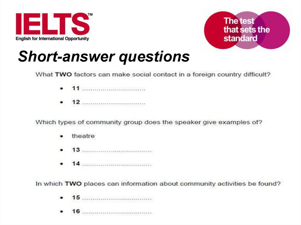 Questions test english. ) Short answer questions IELTS. IELTS тест. Short answer questions IELTS reading. Short answer Listening IELTS.