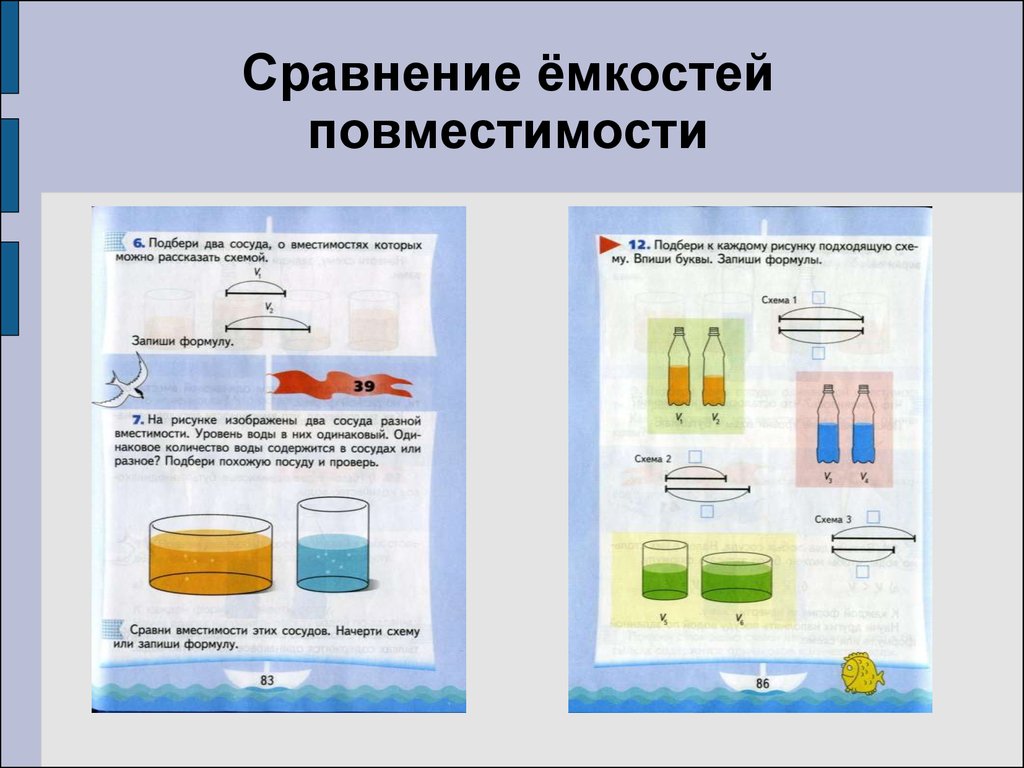 Вместимость 2 человека. Сравнить вместимости сосудов. Сравнение емкостей. Сравните вместимость двух сосудов. Сравните вместимость двух сосудов 1 класс.