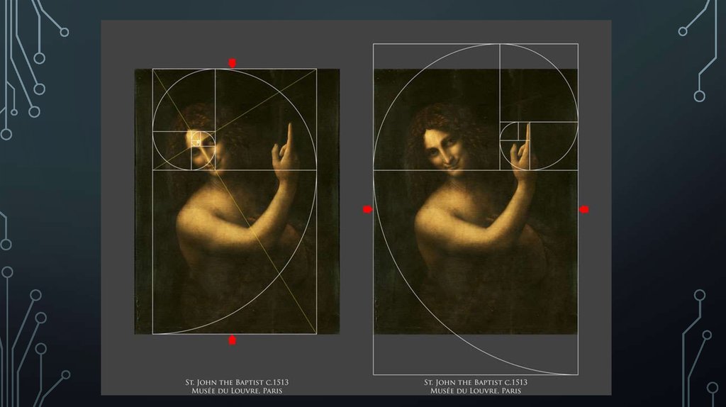 Картины по принципу золотого сечения
