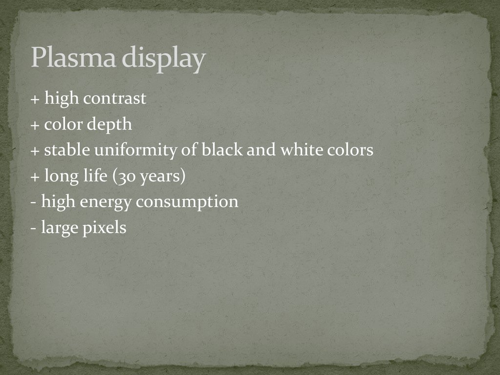 Plasma display