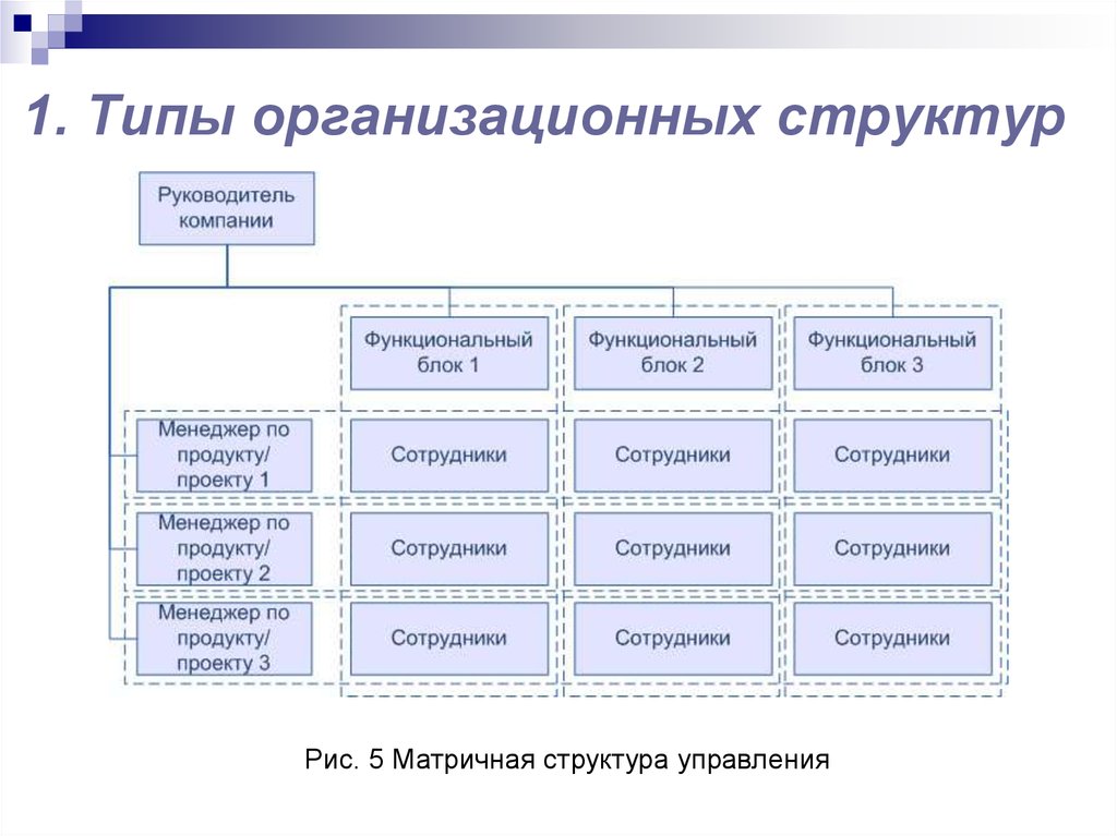 Какому виду организационной структуры. Тип организационная структура с отделами. Типы структур организации менеджмент. Тип организационной структуры управления таблица схема.
