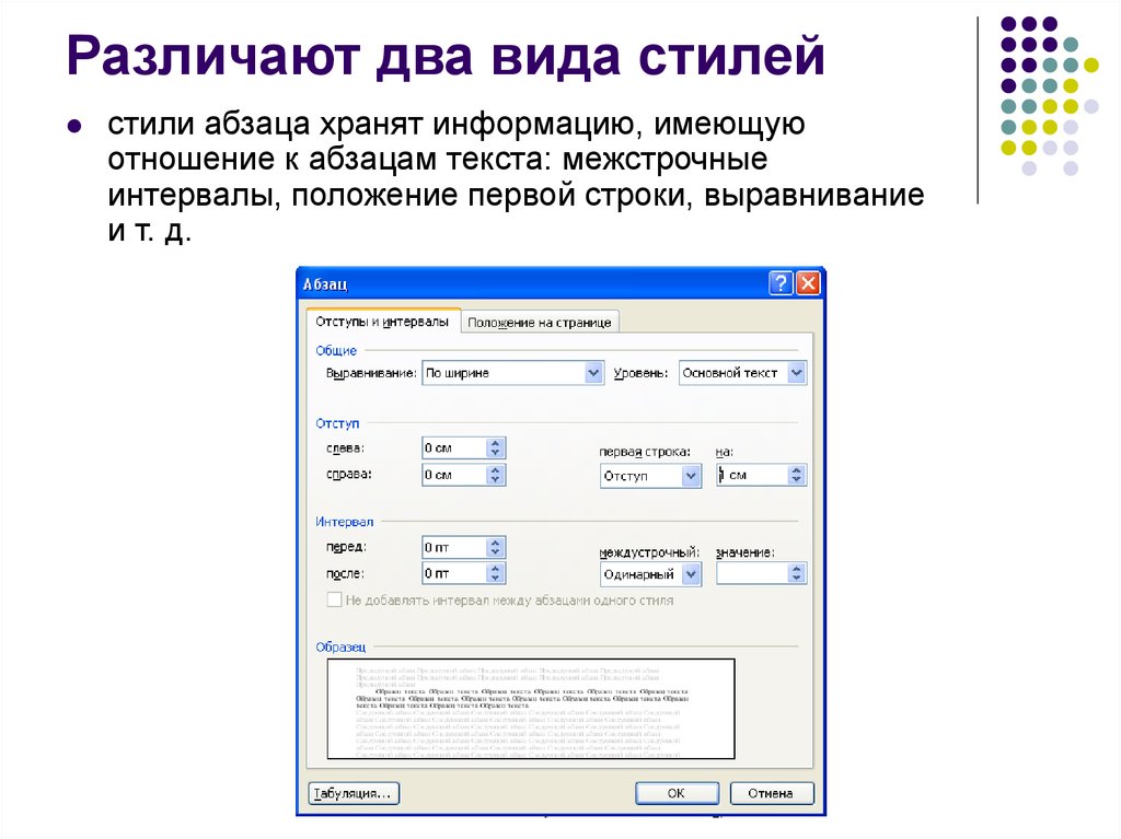 Как создать стиль абзаца. Положение первой строки абзаца. Стиль абзаца. Параметры стиля абзаца. Что такое стиль Абзац текста.