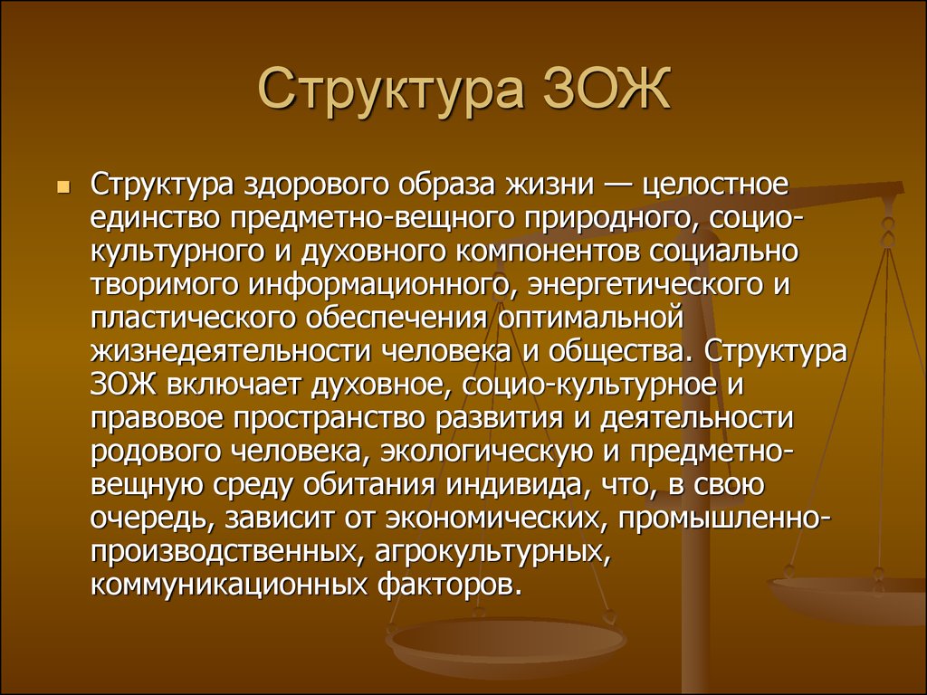 Зож включает. Структура здорового образа жизни. Структура ЗОЖ. Структура образа жизни. Понятие образ жизни структура образа жизни.