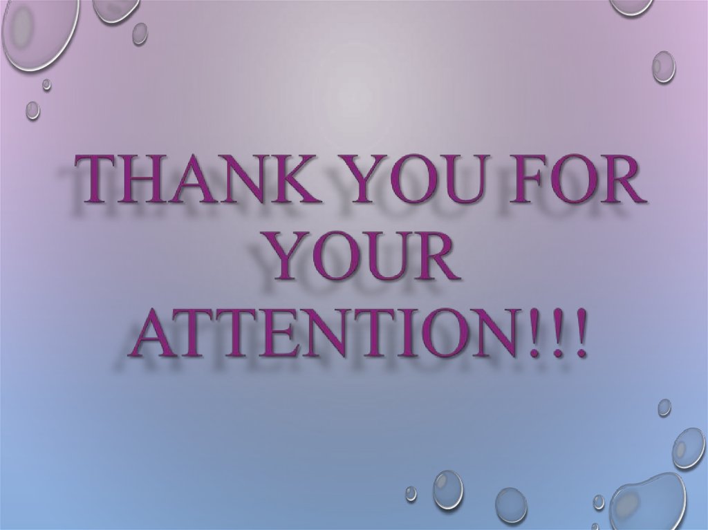 Thank you for your attention!!!