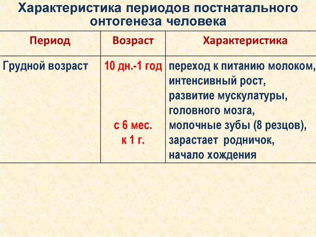 Периодизация особенности