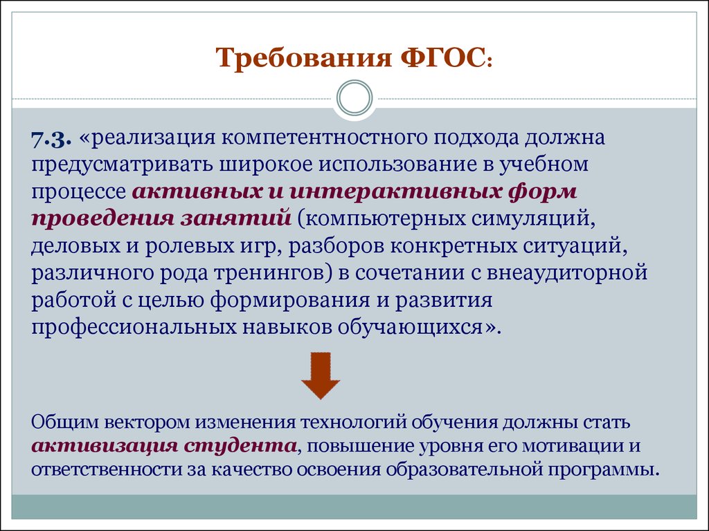 Требования к подходу. Требования ФГОС. Реализация компетентностного подхода. Технологии в компетентностном подходе. Требования компетентностного подхода.