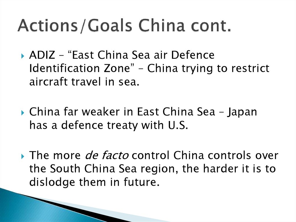 South China Sea Tensions Prezentaciya Onlajn