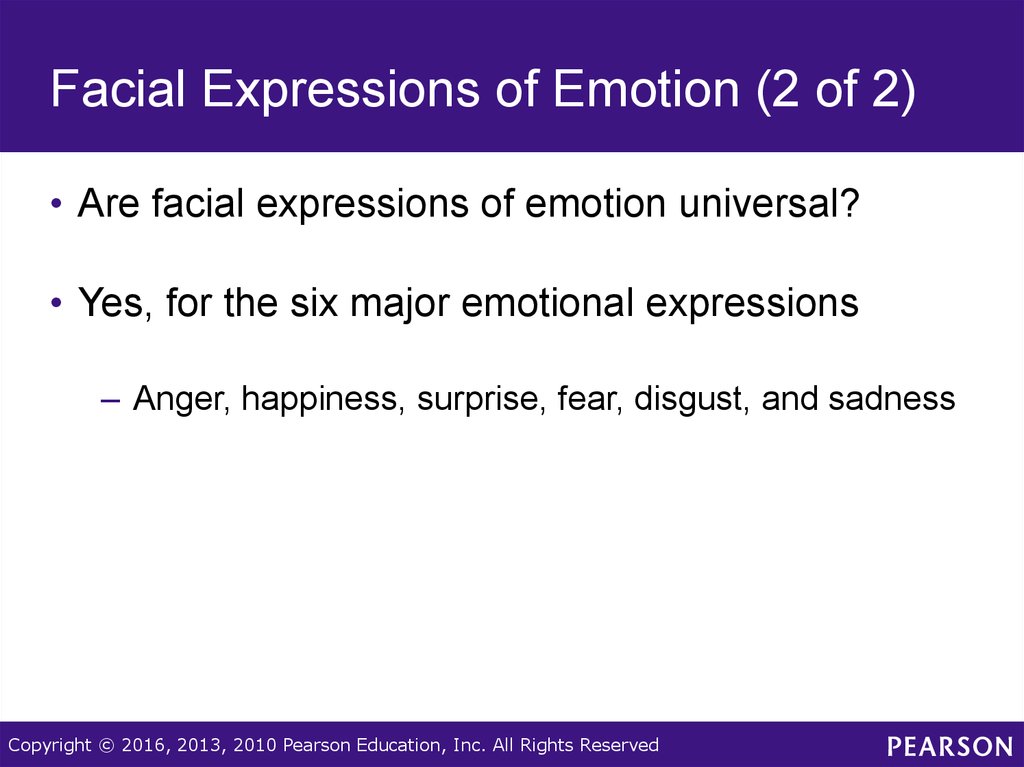 Facial Expressions of Emotion (2 of 2)