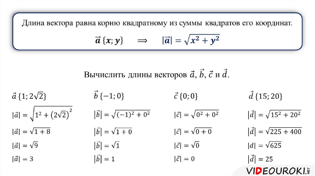 Как найти чему равен 3. Как найти квадрат корня из 2. Длина суммы векторов равна. Сумма квадратов координат под корнем. Как найти корень из суммы квадратов.