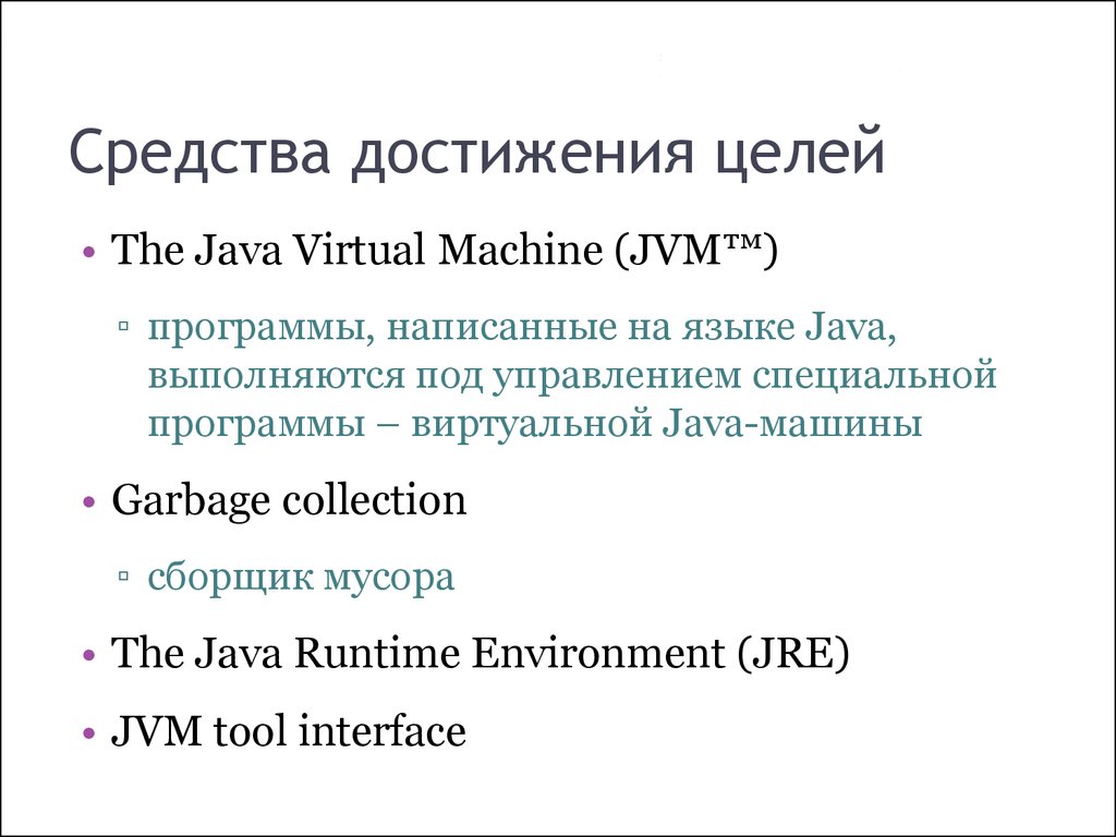 Введение в технологию Java - презентация онлайн