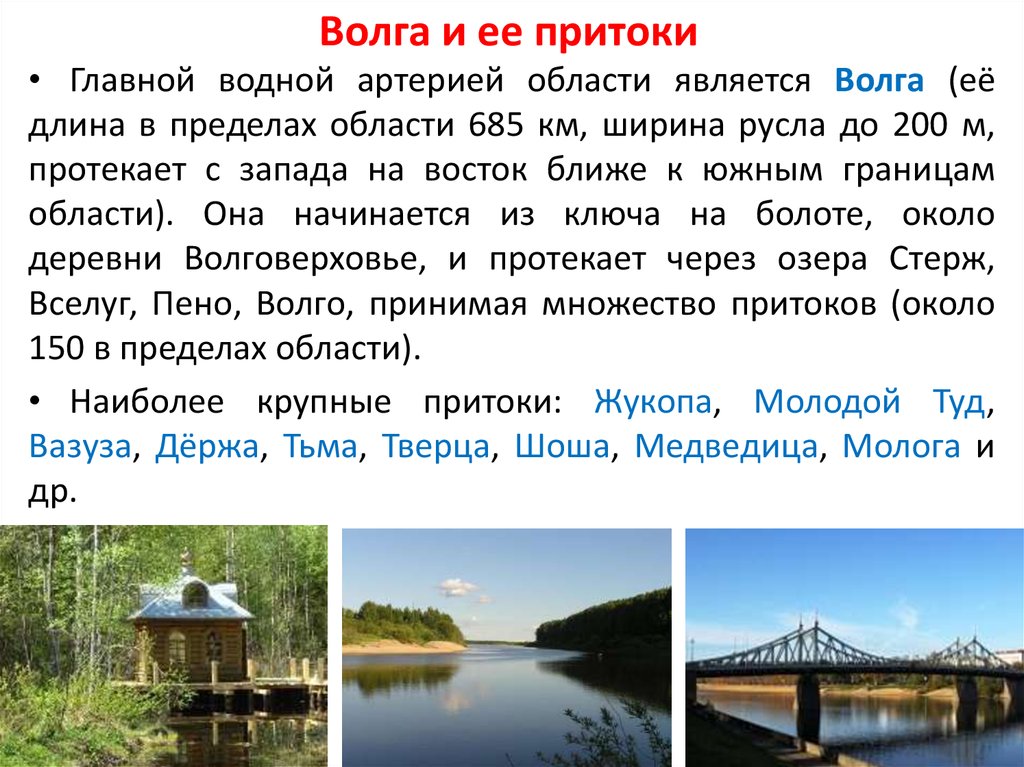 Волга и ее притоки