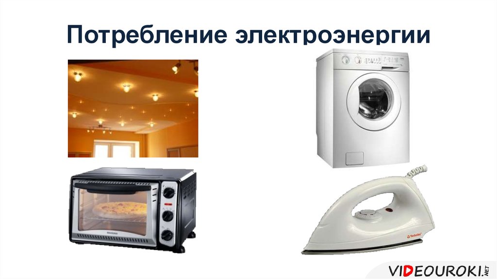 Потребление электроэнергии