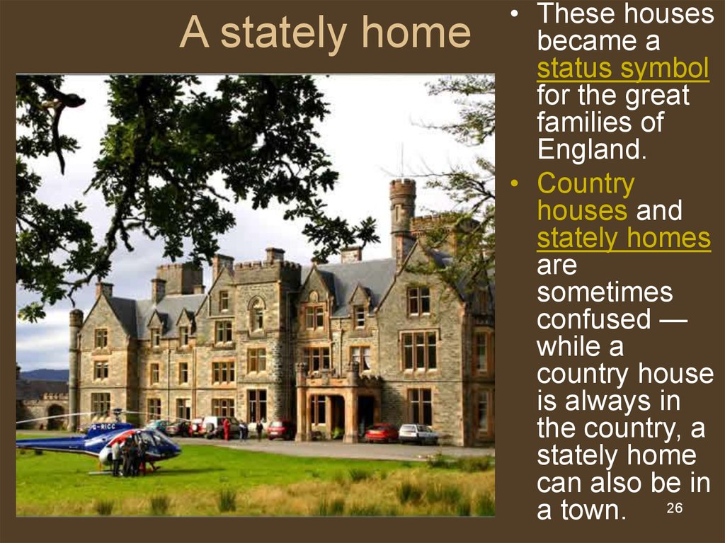 A stately home