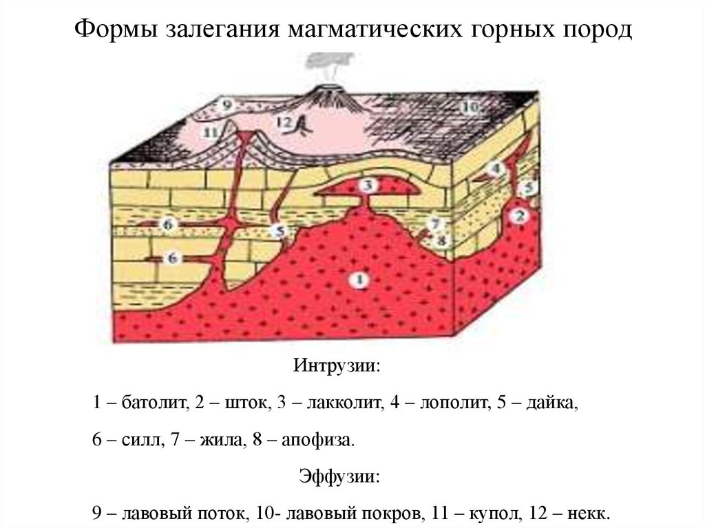 Как залегают горные породы вашей местности сделайте рисунок