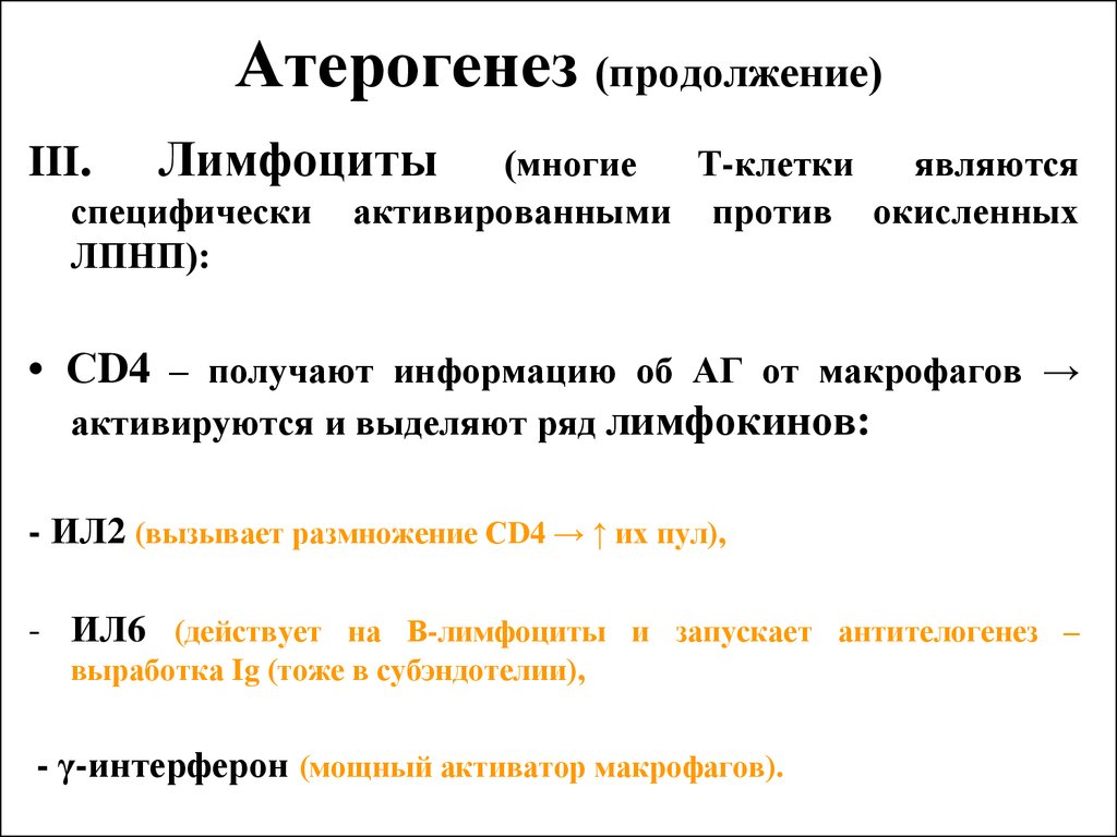 Многие т. Атерогенез. Атерогенез очень кратко. Выработка лимфокинов. Атерогенез включает в себя.