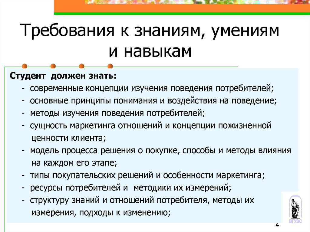 Знания умения навыки личности