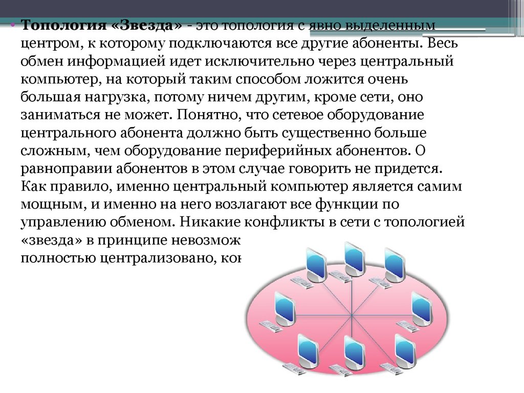 5 что понимается под топологией локальной сети