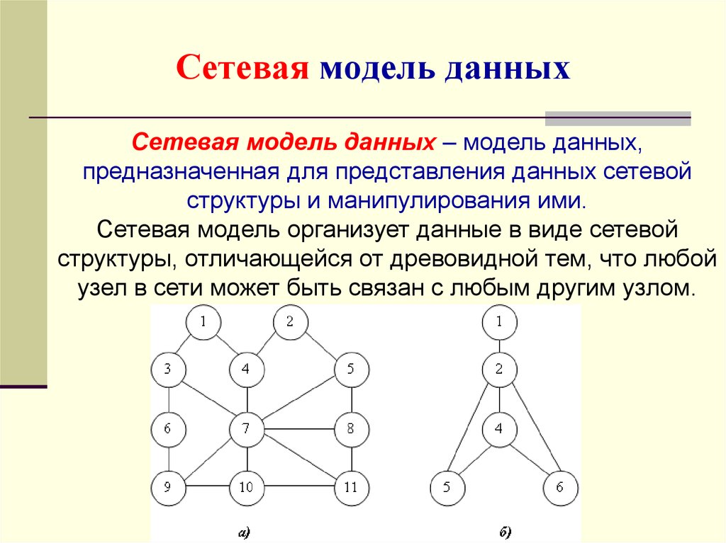 Организация сетевых моделей