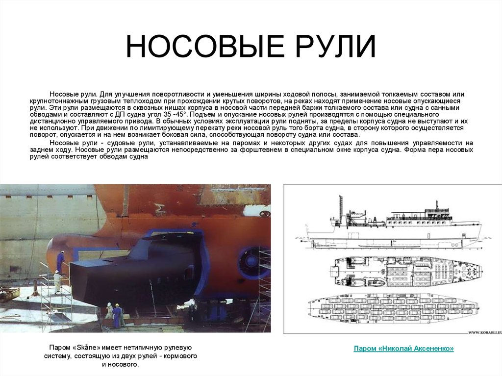 Руль судна. Активный судовой руль. Рули на судах. Активные боковые рули судна.