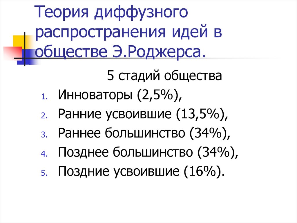 5 стадий общества. Диффузная теория. Диффузная теория происхождения. Диффузионная теория. Диффузионная теория кратко.