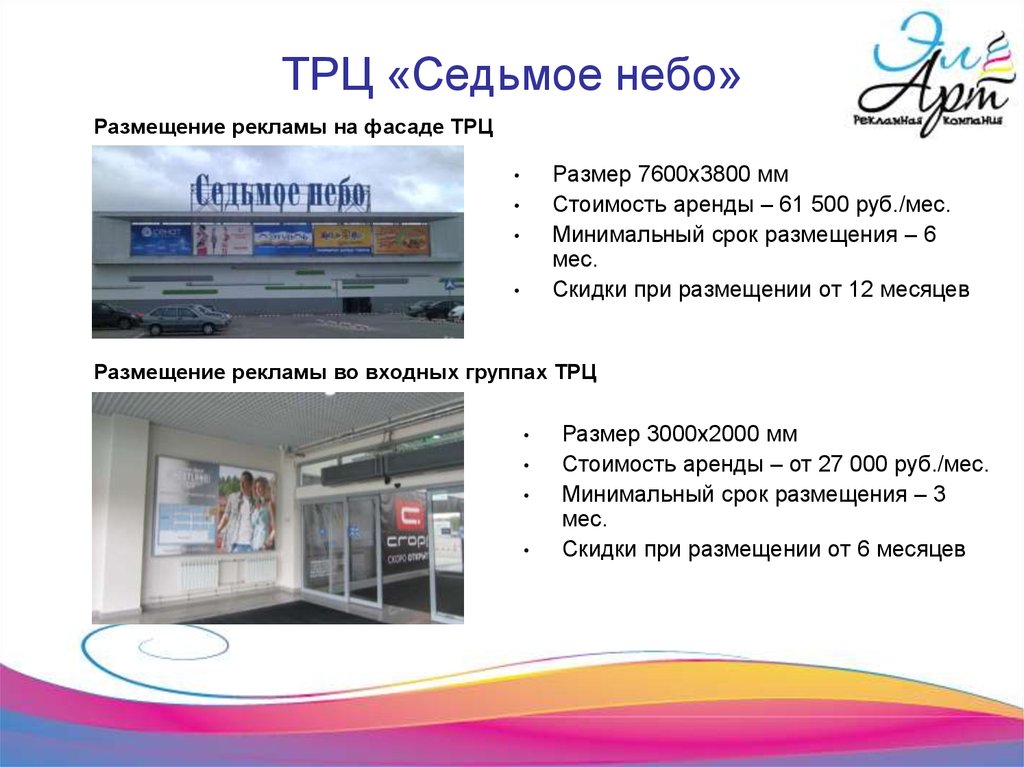 Презентация в трц