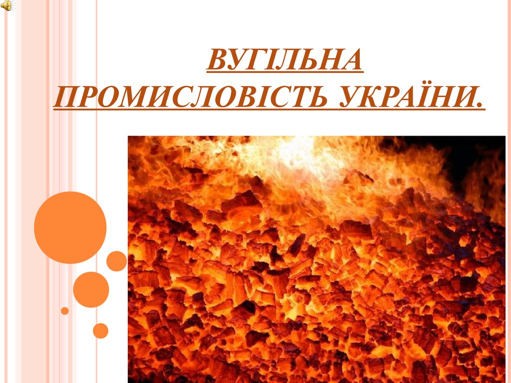 Реферат: Вугільна промисловість Украни. Основні проблеми та перспективи розвитку