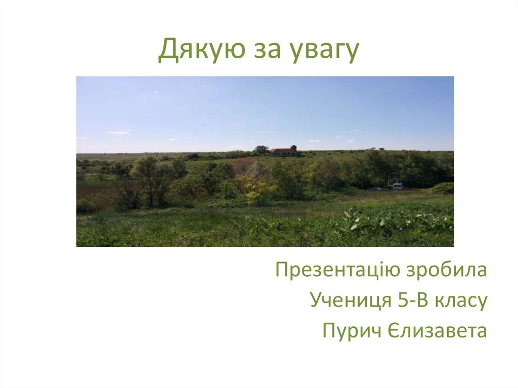 Дякую за увагу