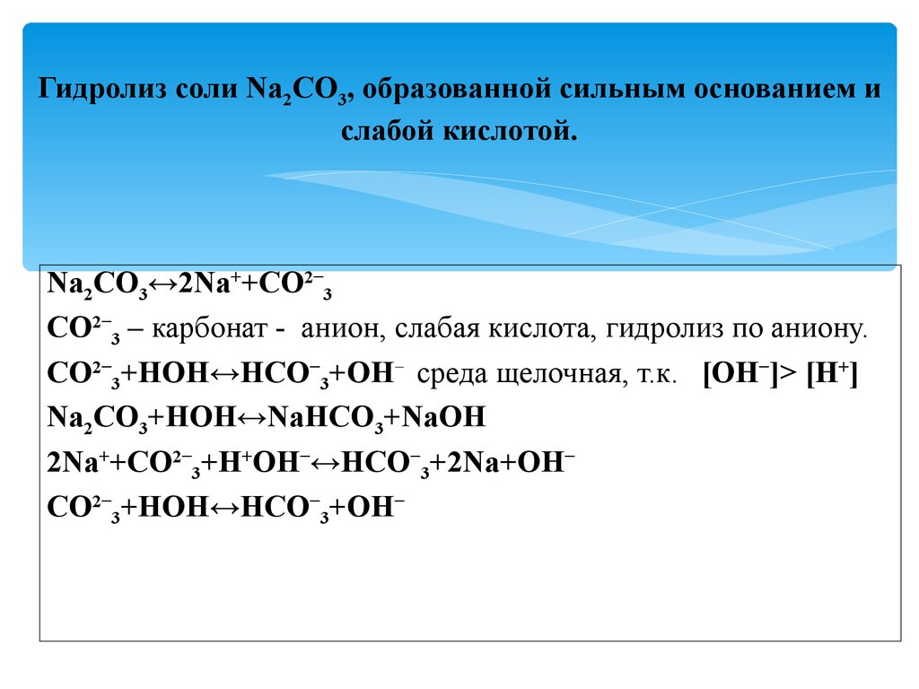 Co oh 2 класс неорганических соединений. Реакция гидролиза неорганика. Гидролиз неорганических солей. Гидролиз соли слабого основания и сильной кислоты. Гидролиз неорганических соединений таблица.