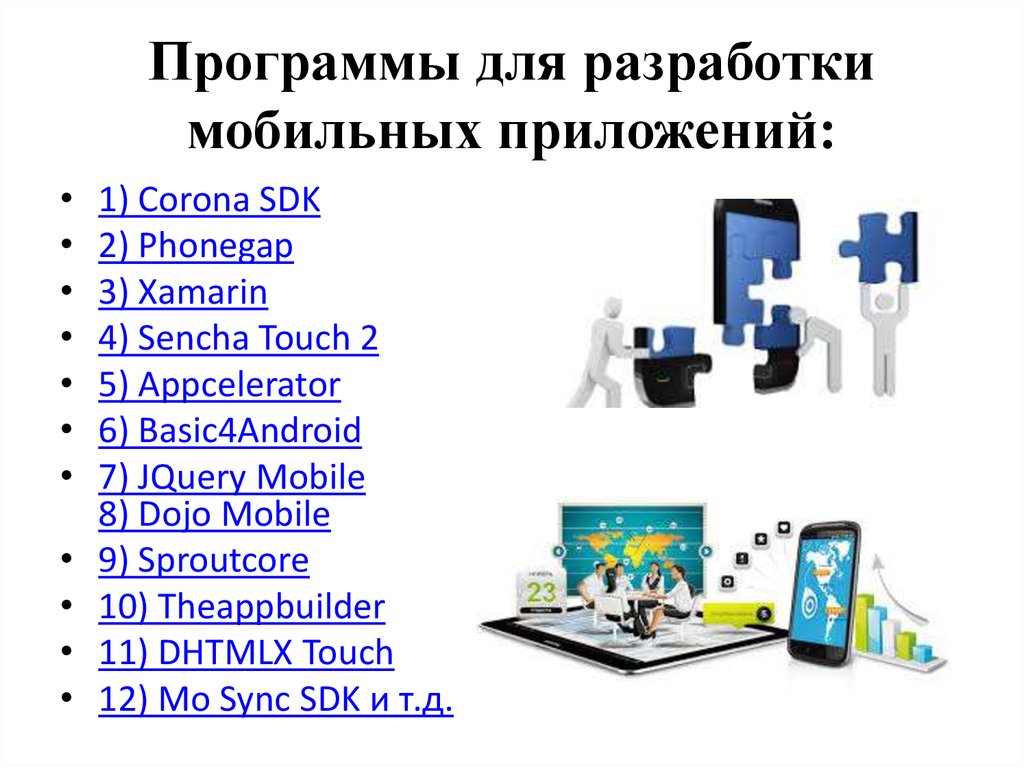 Среды разработки мобильных приложений. Программы для разработки мобильных приложений. Разработка программ для мобильных устройств. Инструменты для разработки мобильных приложений.