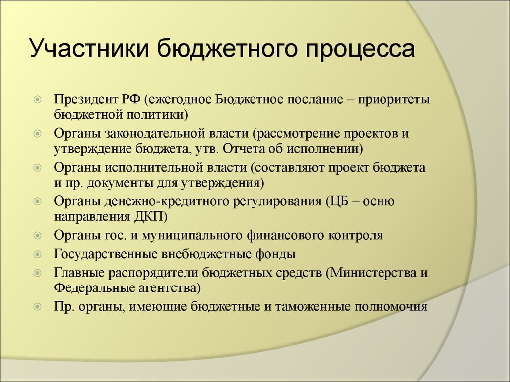 Участник казенный. Участники бюджетного процесса. Бюджетный процесс участники бюджетного процесса. Участники бюджетного процесса таблица. Участники бюджетного процесса в РФ.