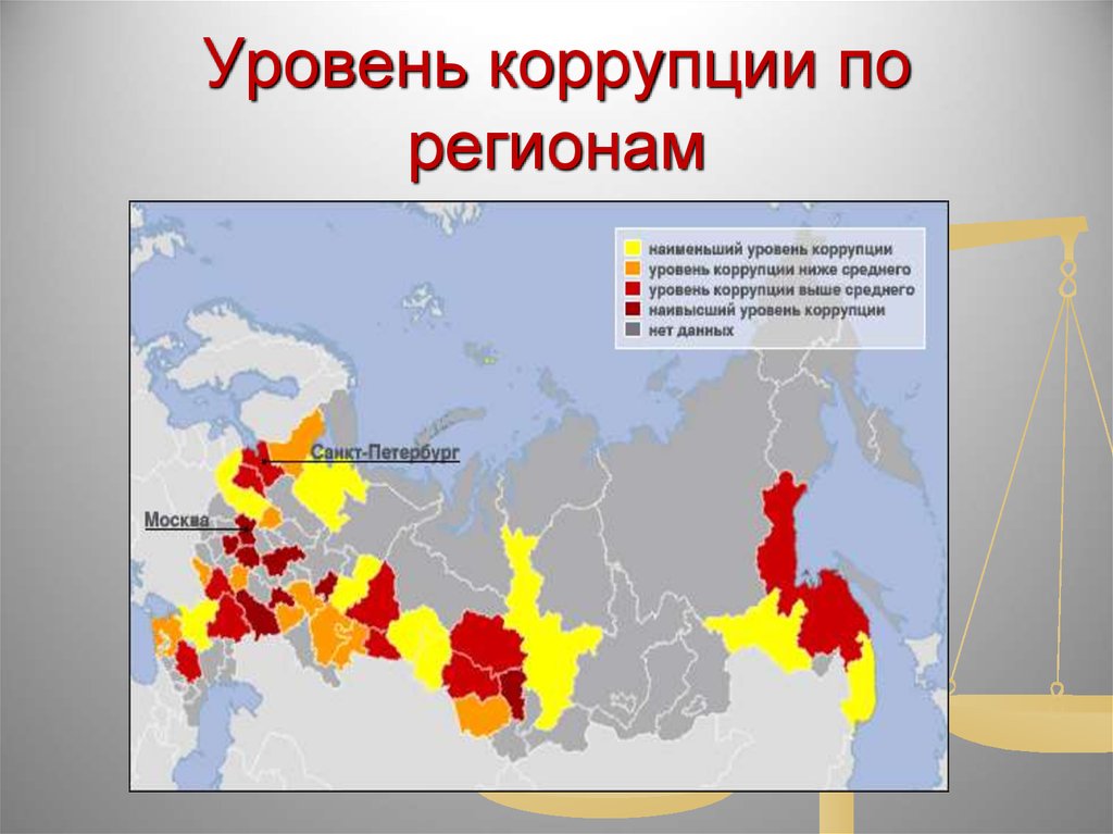 Коррупция в регионах