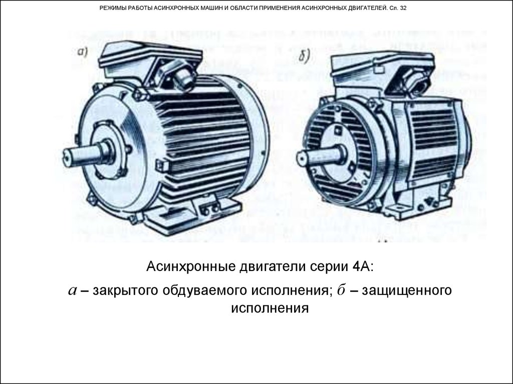 Презентация на тему асинхронный двигатель