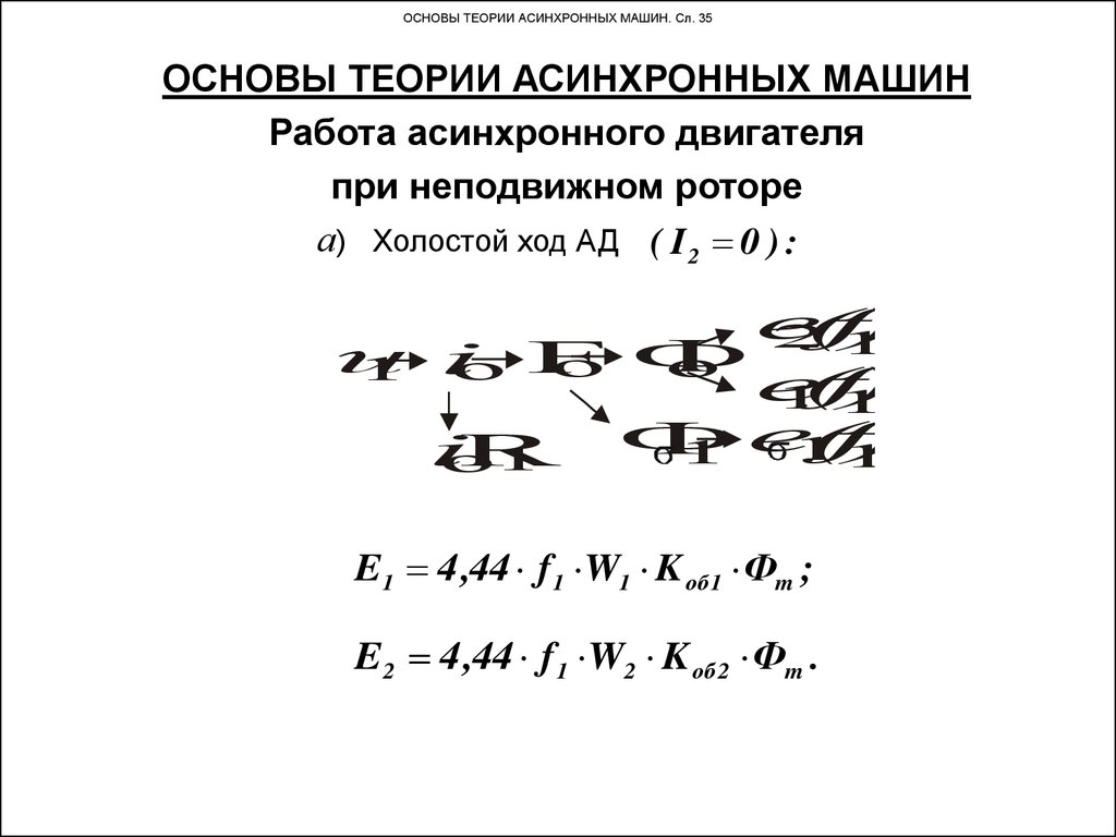 Асинхронные машины - презентация онлайн